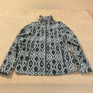 Columbia Black and White Patterned Jacket